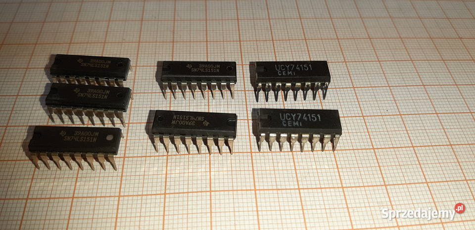 Układ Scalone 74151 7 A185 Części i akcesoria Czechowice-Dziedzice