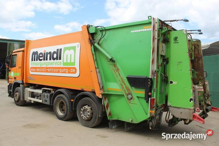 Smieciarka Faun Variopres Mercedes tez Leasing Warszawa