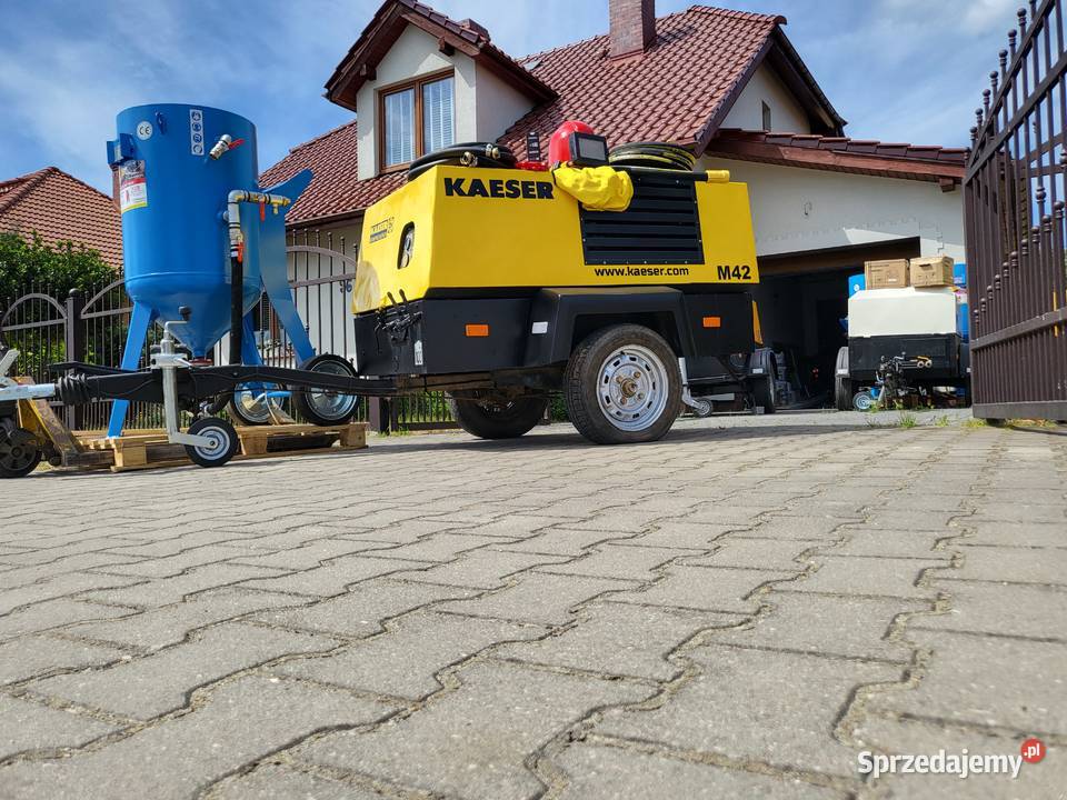 Kompletny zestaw do piaskowania Piaskarka Szczecin