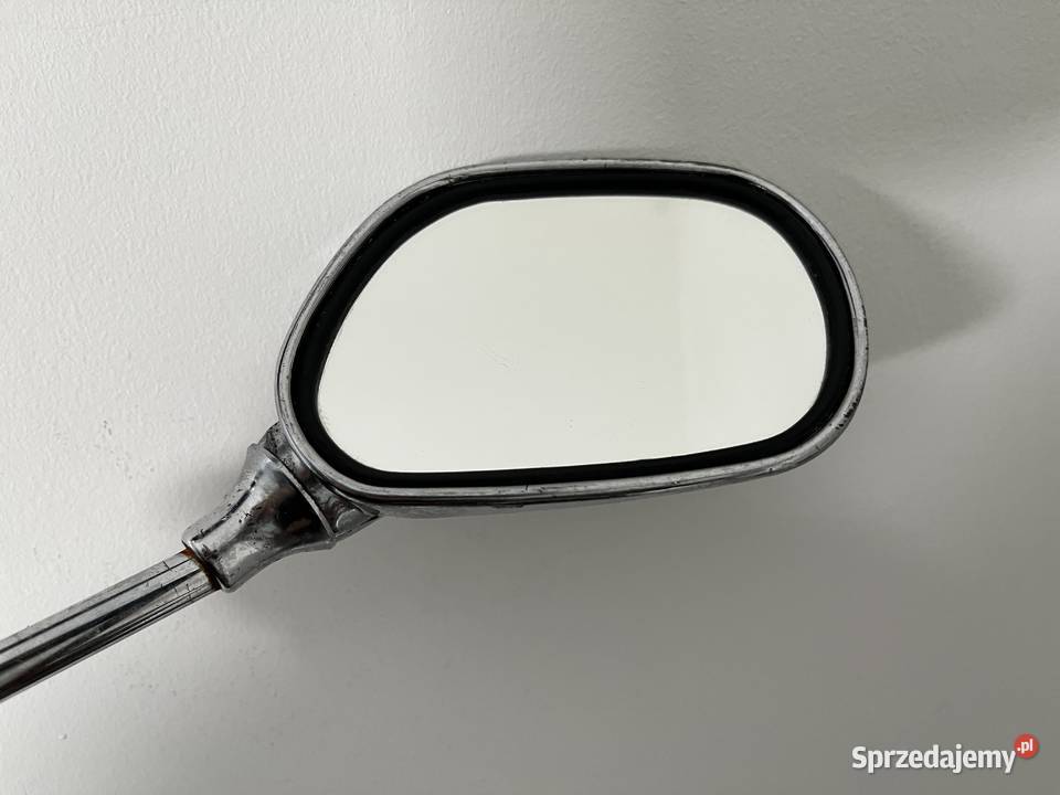 Lusterko prawe owal chrom M10 motocykl motorower