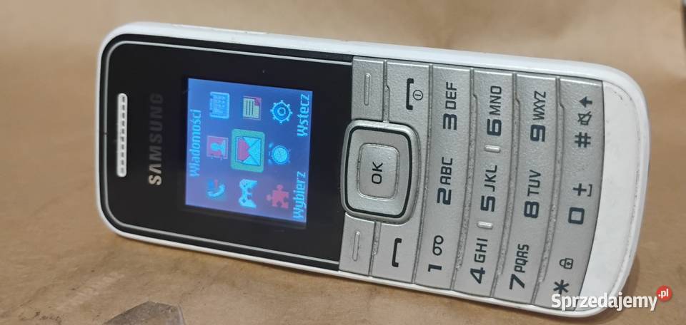 SAMSUNG GTE1050 bez simlocka ładowarka