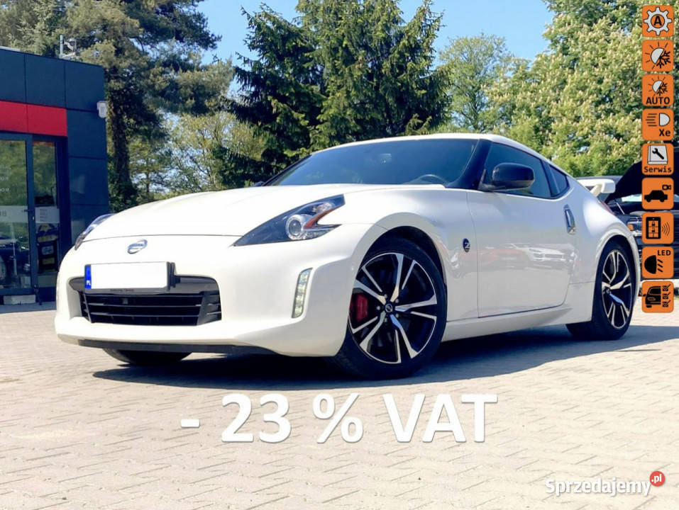 Nissan 370 Z Niski przebieg Super stan Automat bluetooth mazowieckie Konstancin-Jeziorna