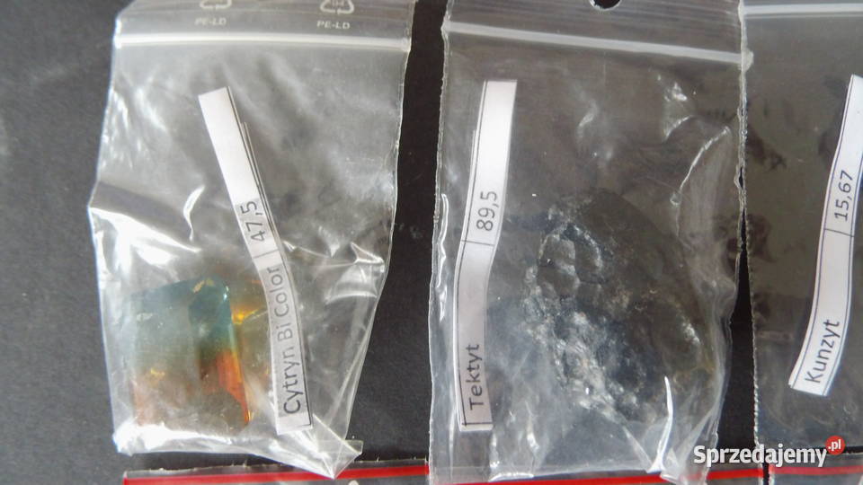 Kamienie szlachetne i półszlachetne Zbiór Radzewice