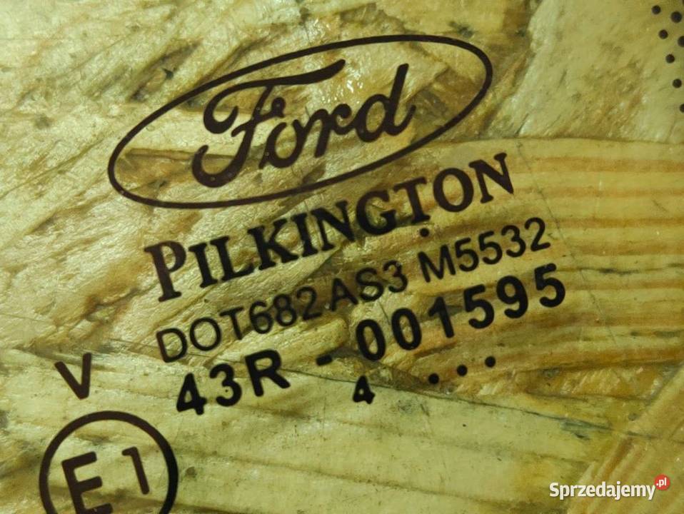 Szyba Karoseryjna Błotnik Prawy Tył Ford Ka Mk2 Pleszew