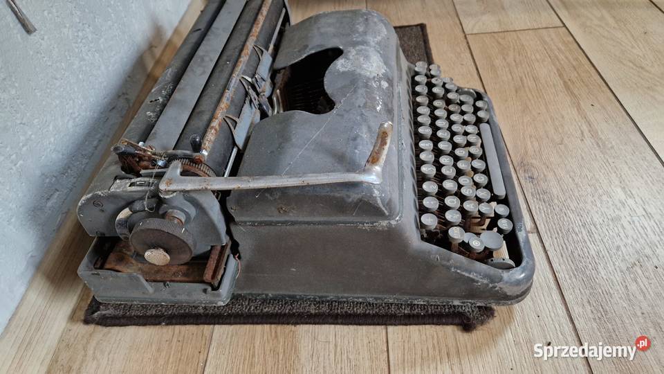 maszyna do pisania antyk niebieska Gorzów Wielkopolski sprzedam