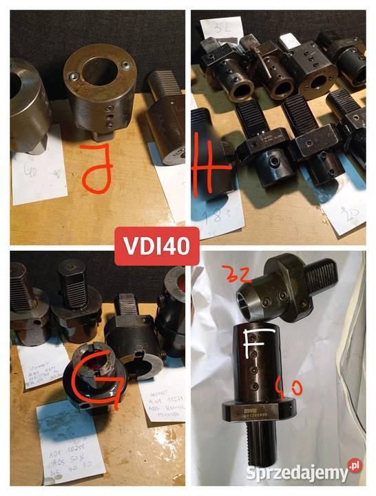 Uchwyt narzędziowy VDI 4O oprawka vdi40 Uchwyt Legnica