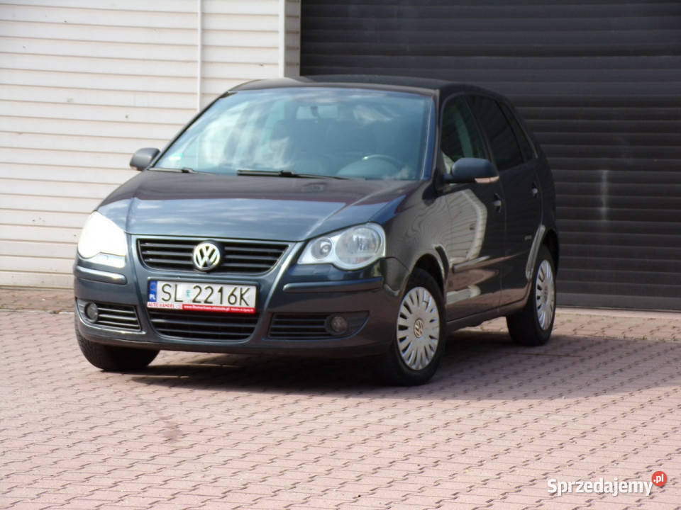 Volkswagen Polo Climatic Gwarancja 14 mpi 2008r szary Mikołów