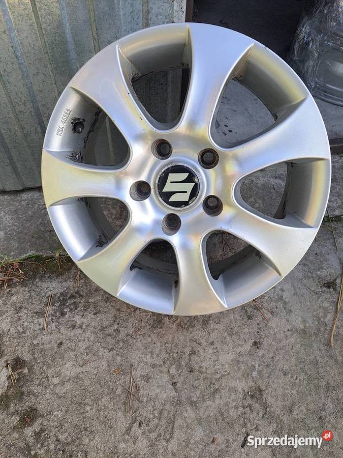 Sprzedam komplet felg Aluminiowych Suzuki 15 Średnica 15" Samochodowe Olkusz