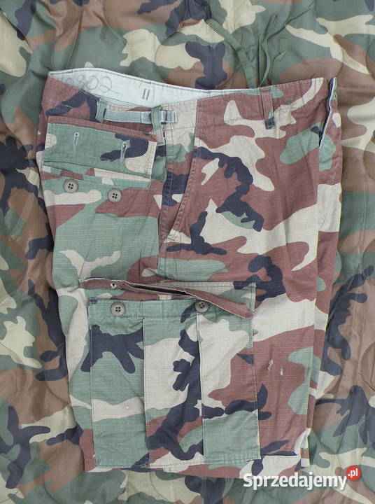 Spodnie bdu woodland medium regular Wrocław