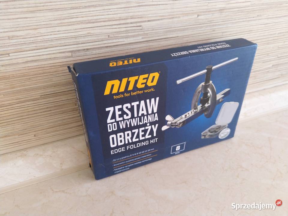 NAJTANIEJ Zestaw Do Wywijania Obrzeży 8 Ręczne