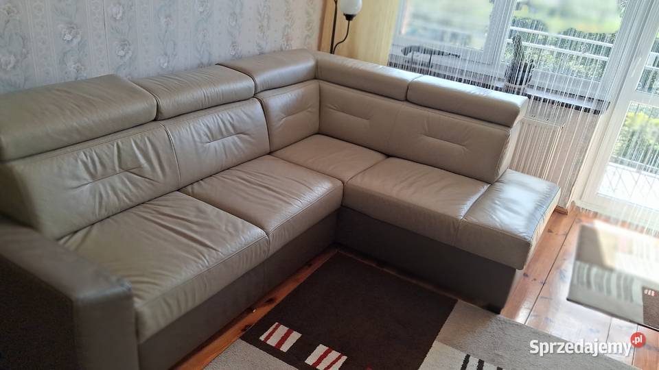 Narożnik ze skóry naturalnej zachodniopomorskie Szczecinek