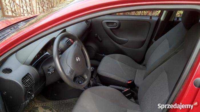 Opel Corsa c czerwony 5 drzwi kupiony w Polsce Gdańsk sprzedam
