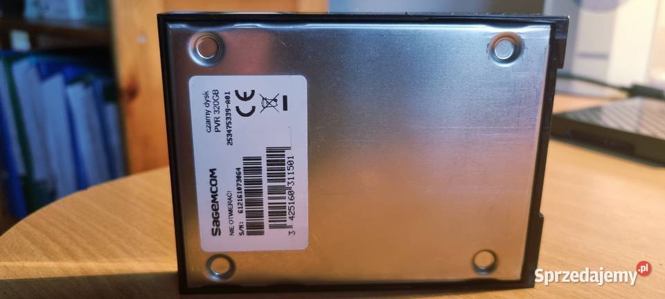 Oryginalny Dysk PVR 320 GB Sagemcom Pozostałe Toruń