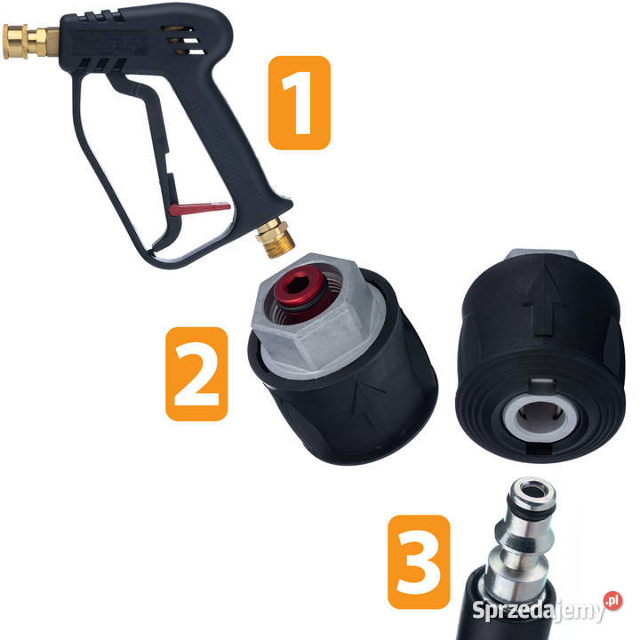 Adapter do Węży QC Lavor M22x15mm 160 BAR 60C Ludźmierz