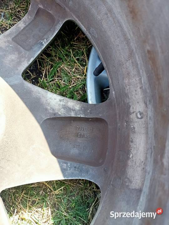 felgi aluminiowe koła Saab 5110 17 et45 osobowe Szczecin sprzedam