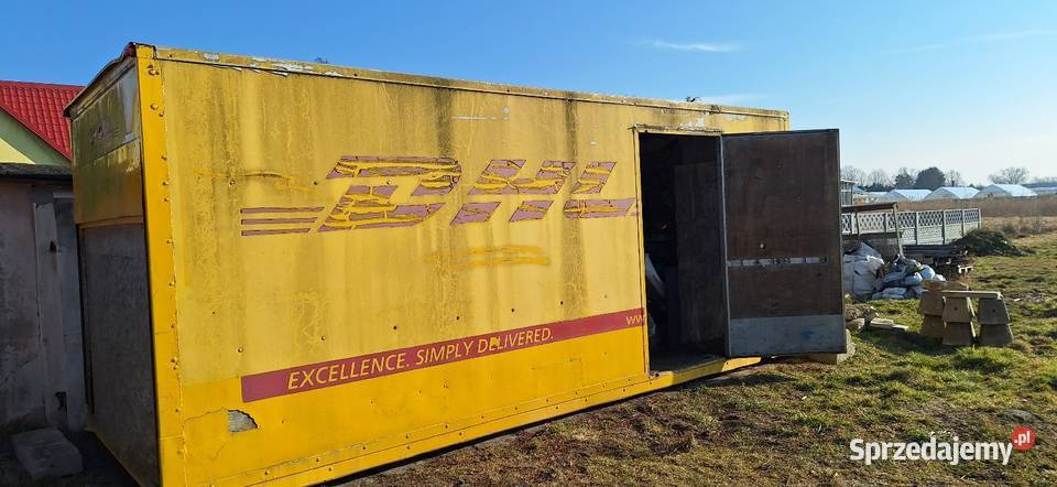 Kontener Aluminiowy garaż barak ciężarowe Pozostałe Żary