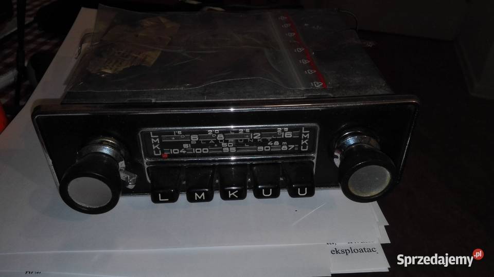 Radio samochodowe Blaupunkt lata 70 śląskie Czechowice-Dziedzice