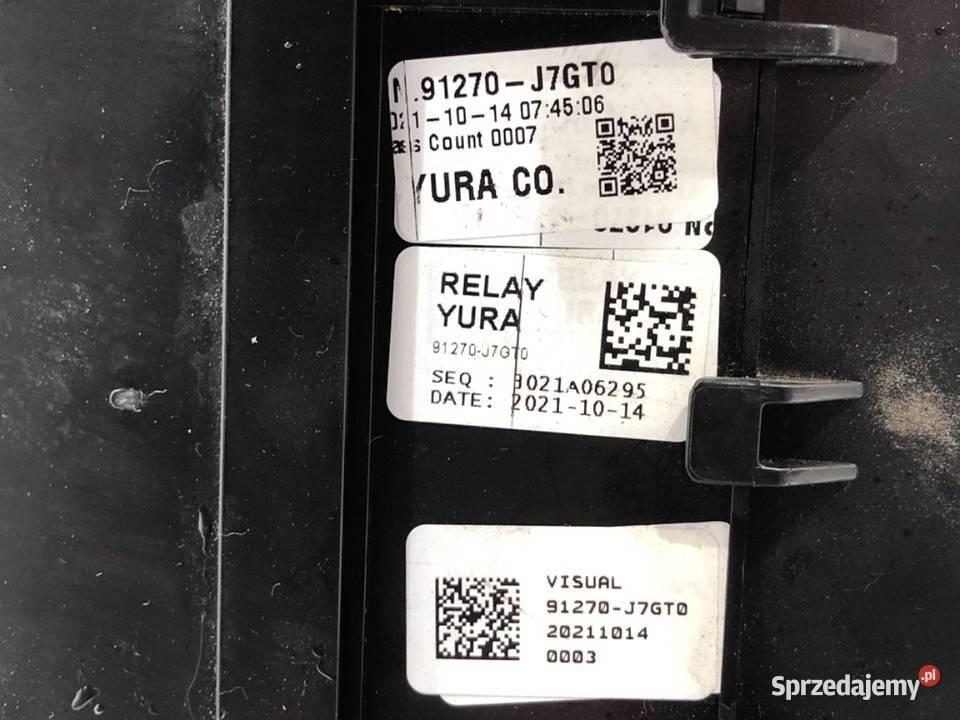 SKRZYNKA BEZPIECZNIKÓW KIA CEED 91270J7GT0 podkarpackie