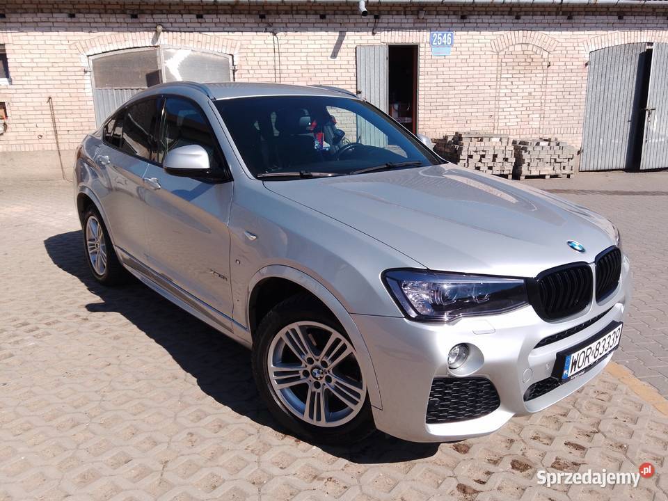 BMW X4 28i xDrive 245 MPakiet Salon Bezwypadkowy 245KM Czyżew