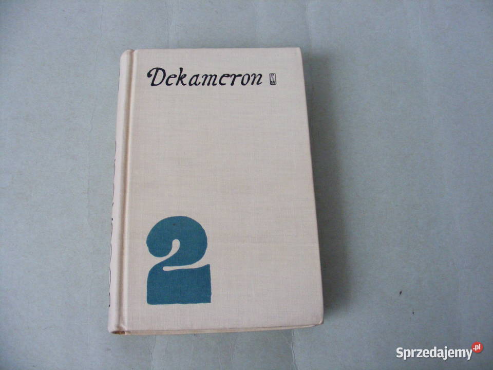 Dekameron Tom 1 2 komplet Boccaccio twarda
