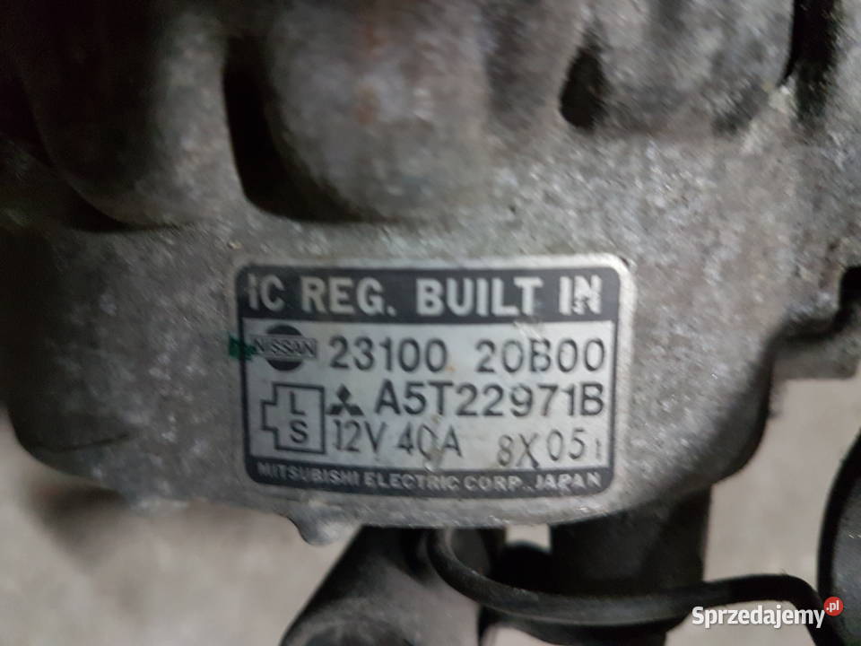 NISSAN MICRA K11 ALTERNATOR 2310020B00 A5T22971B