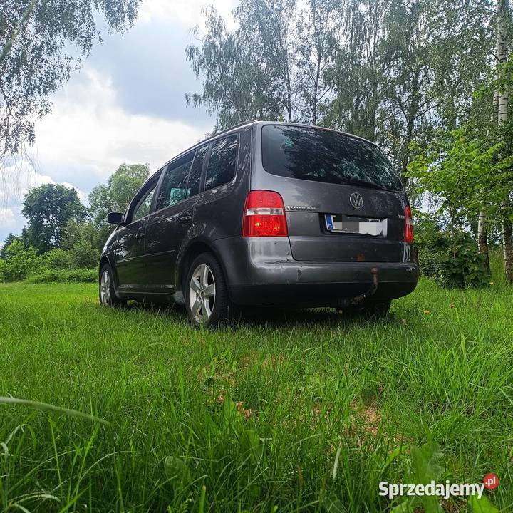 Volkswagen Touran 19 TDI 2006r VW hak Bielsk Podlaski sprzedam