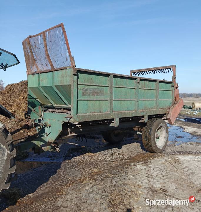 Rozrzutnik obornika Coutand 6t Wyki