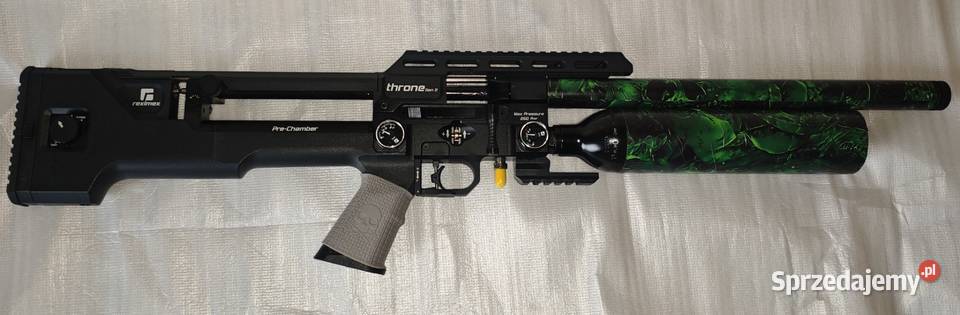 Wiatrówka PCP Reximex Throne Gen 2 kaliber 55 mm Bogdaniec
