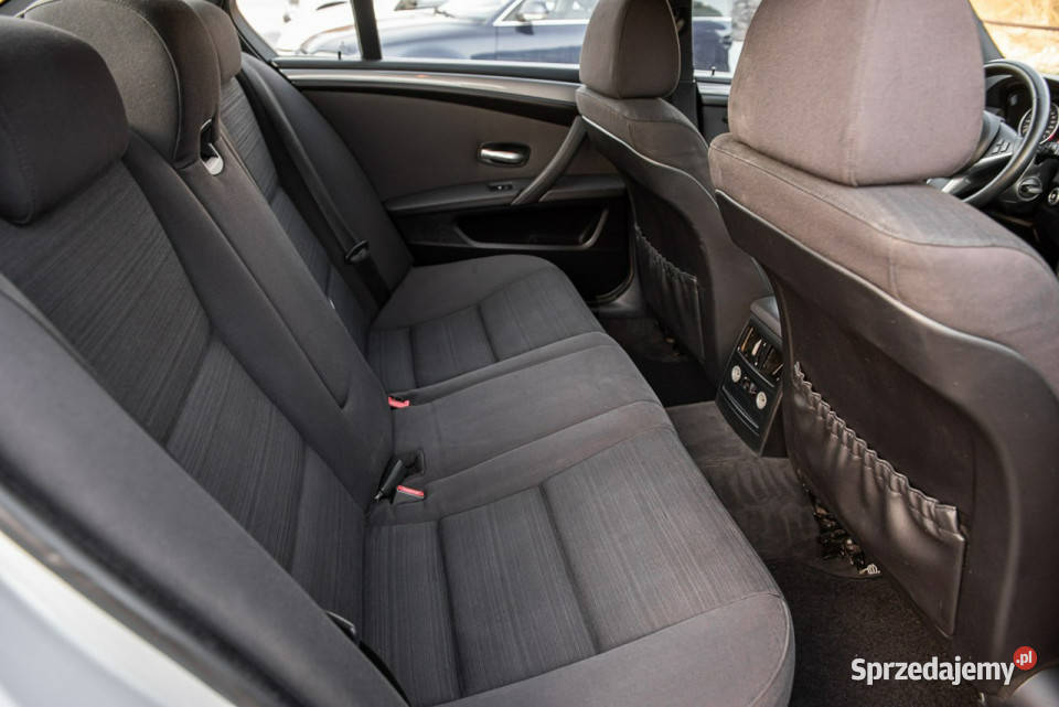 BMW 520 LCI 520d 150 Automat M47 Opłacona E60 srebrny Zwoleń