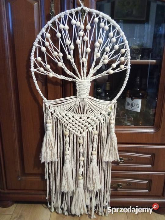 Makrama drzewko szczęścia Łapacze snów