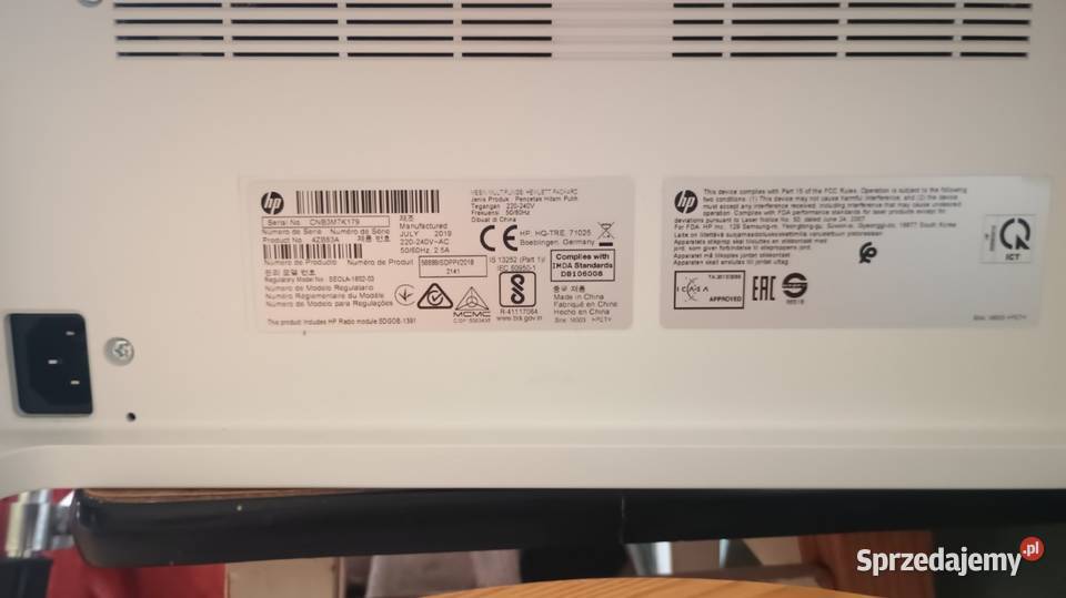 Drukarka skaner laserowa HP MFP1200W Gronowo