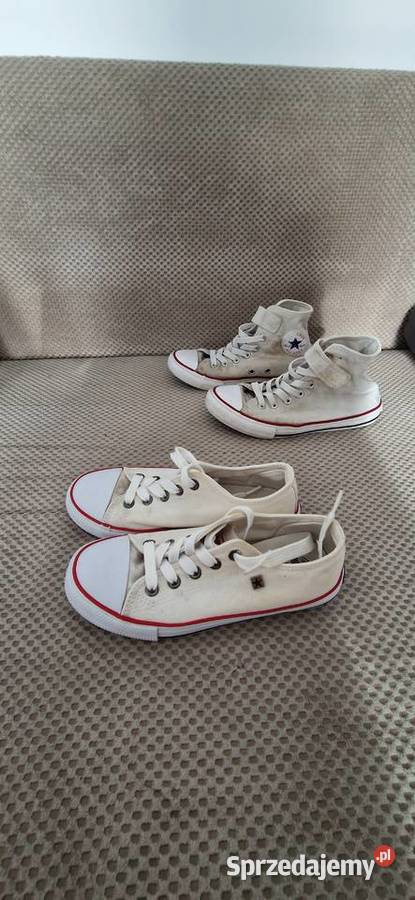 trampki Big star r 34 białe i Converse r 35 21cm małopolskie Kraków