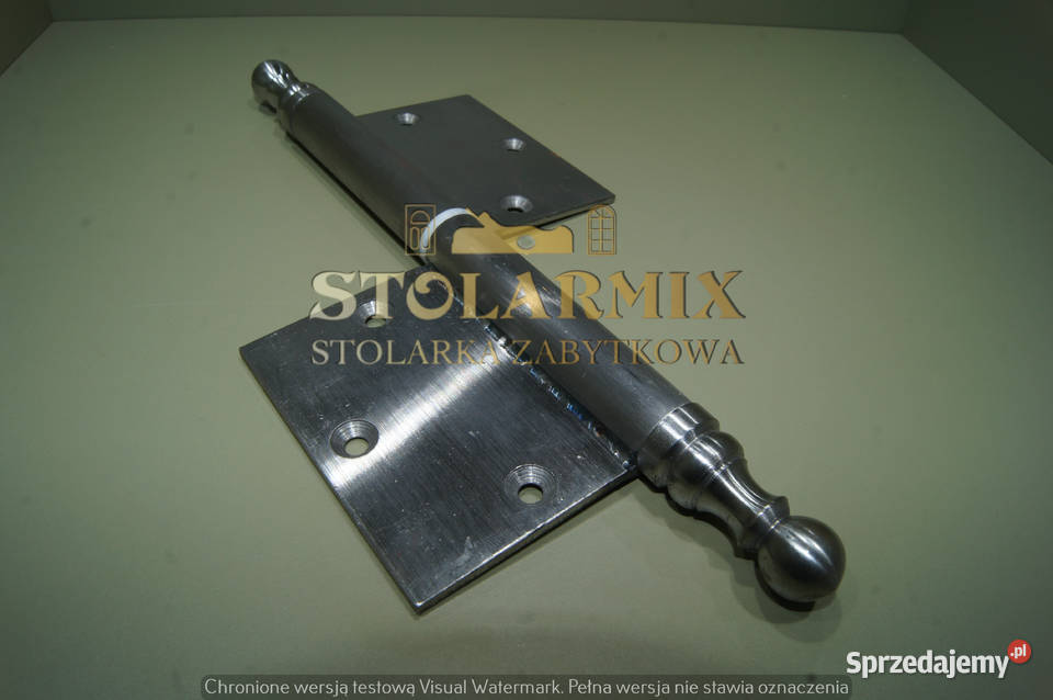 Zawias do starych drzwi bezprzylgowych ZBF 50P Paterek