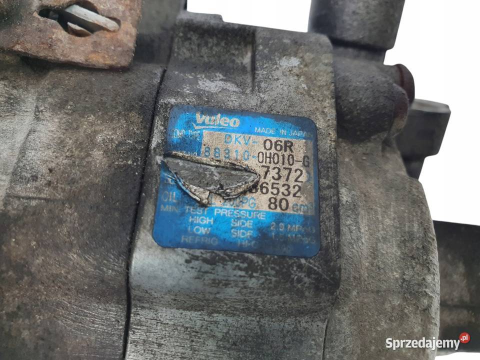SPRĘŹARKA KLIMATYZACJI Toyota Yaris II 10 B 1KR osobowe Chełm