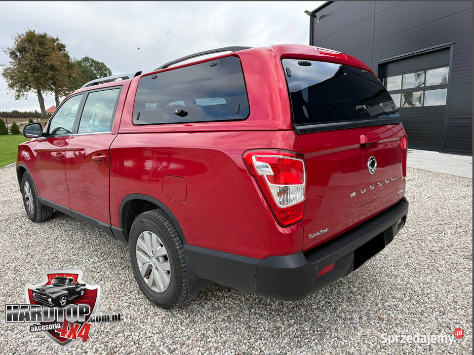 Zabudowa Ssangyong Grand Musso Hardtop na Pakę osobowe Pasłęk