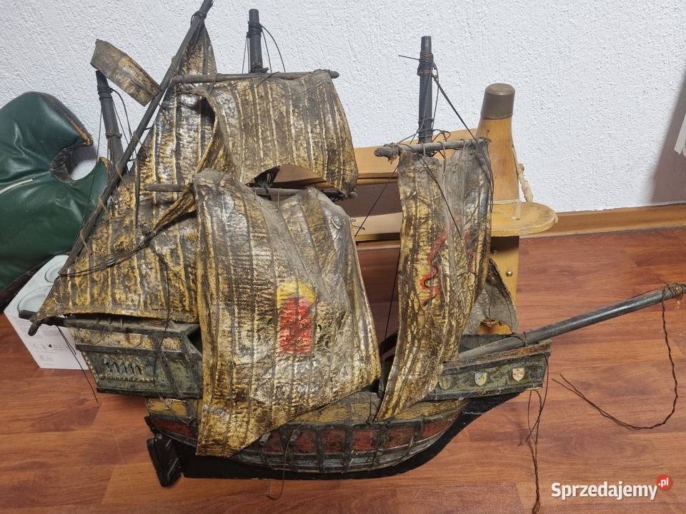 Model statku drewniany opolskie Szczedrzyk sprzedam