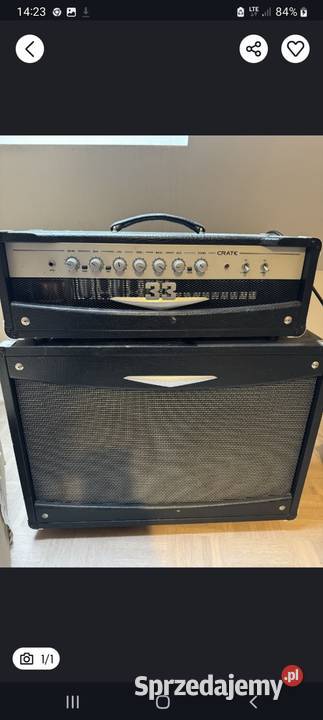 Wzmacniacz gitarowy Crate 33 sprzedam