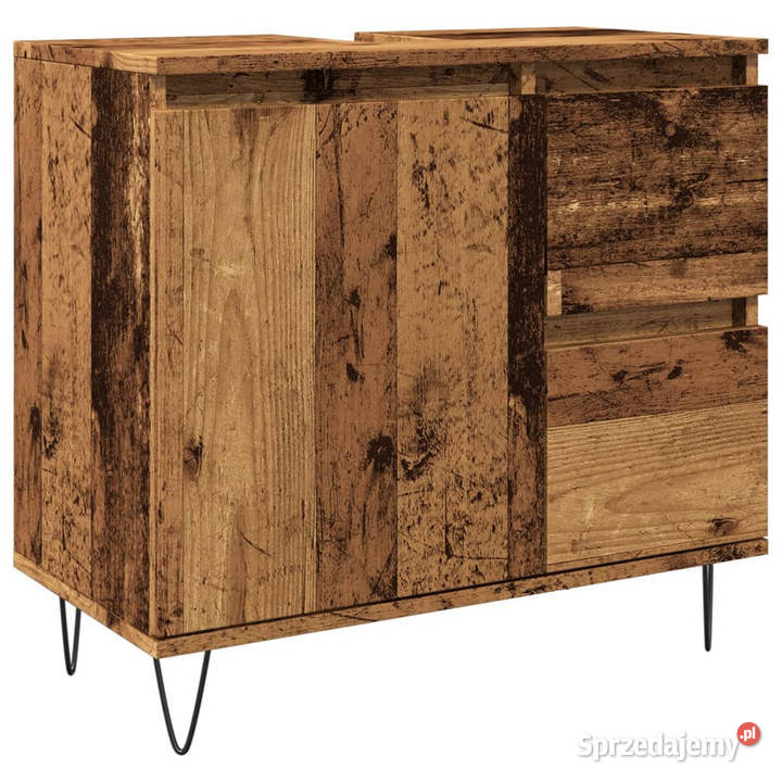 Szafka pod umywalkę stare drewno 65x33x60 Warszawa