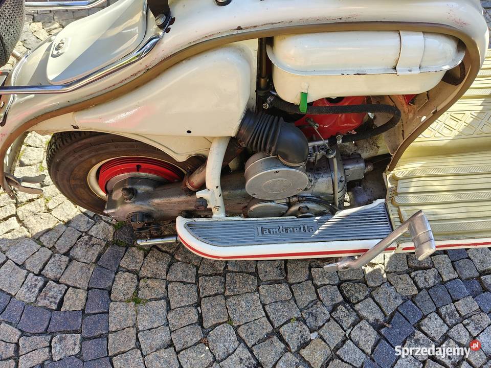 Lambretta 150LD wersja LUX 1957r uszkodzony Warszawa