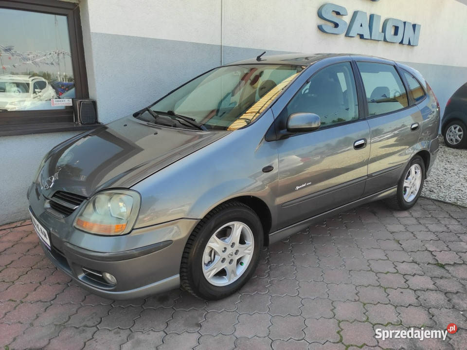 Nissan Almera Tino klima Kamera Alu wielofunkcja Hatchback Almera Tino śląskie Racibórz