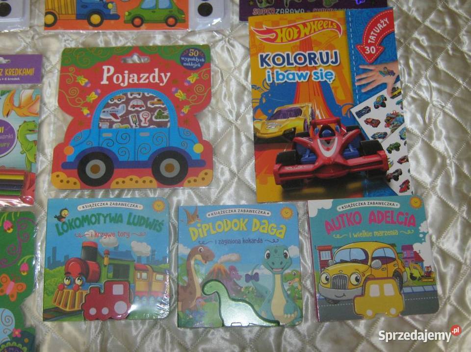Książeczki chłopca 11sztuk Nowe sprzedam