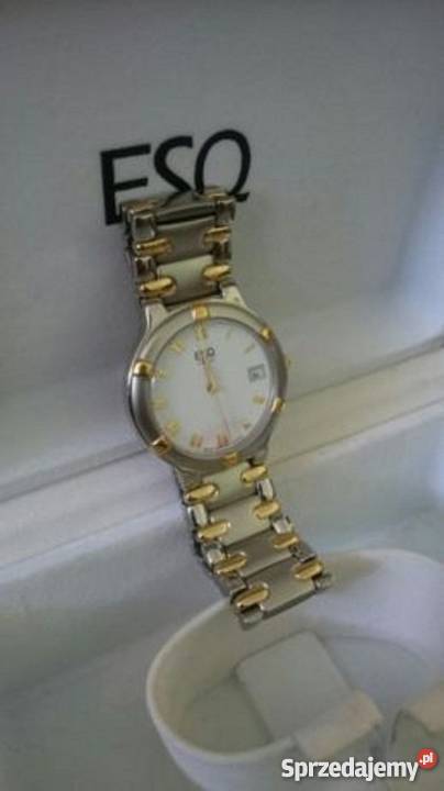 Zegarek męski szwajcarski ESQ SWISS nierdzewny z męskie Bolesławiec