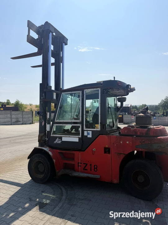 wózek widłowy DANTRUCK 9670 udźwig 7000 kabina Kalmar Działoszyn sprzedam