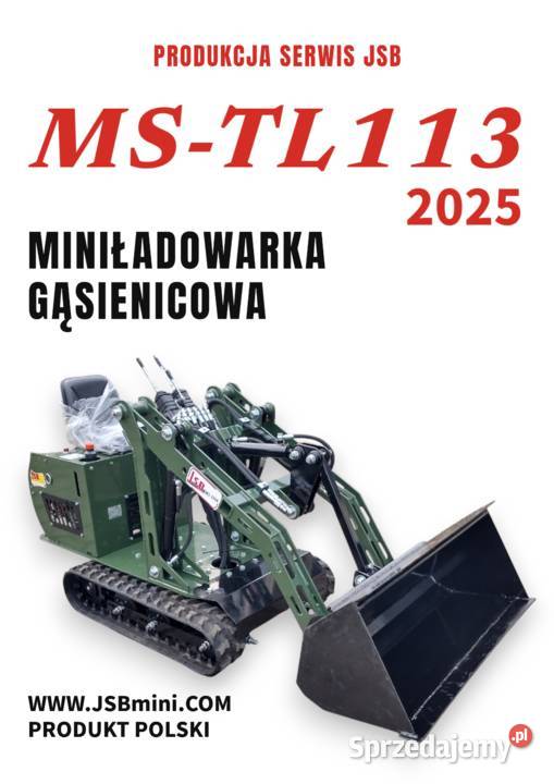 Noworoczna Promocja Miniładowarka MSTL113 Rabaty Rok produkcji 2025 kujawsko-pomorskie Toruń