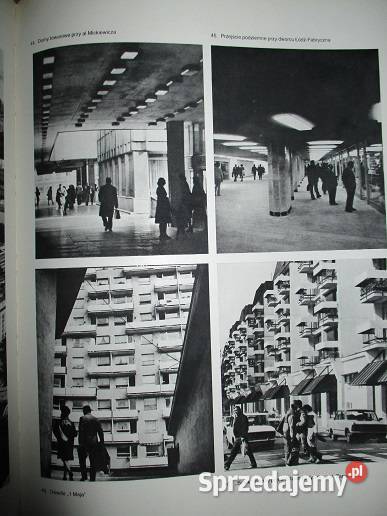 ŁÓDŹ fotografie PRL Łódź architektura krajobraz