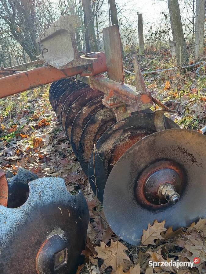 brona talerzowa nieuszkodzony Dworzyska