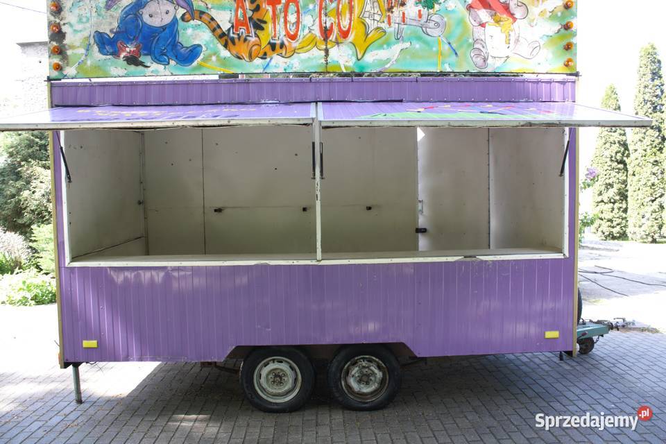 Przyczepa Wesołe Miasteczko Kiosk Gastronomia sprzedam