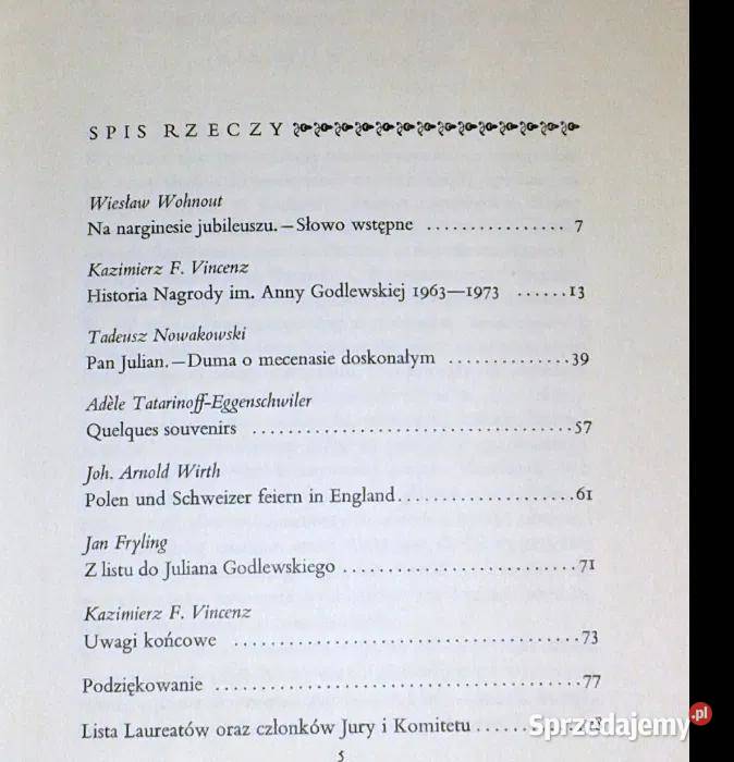 Historia Nagrody imienia Anny Godlewskiej 1963 r lubelskie