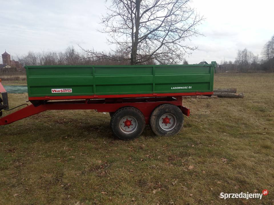 Przyczepa wywrotka tandem 6 t Radom