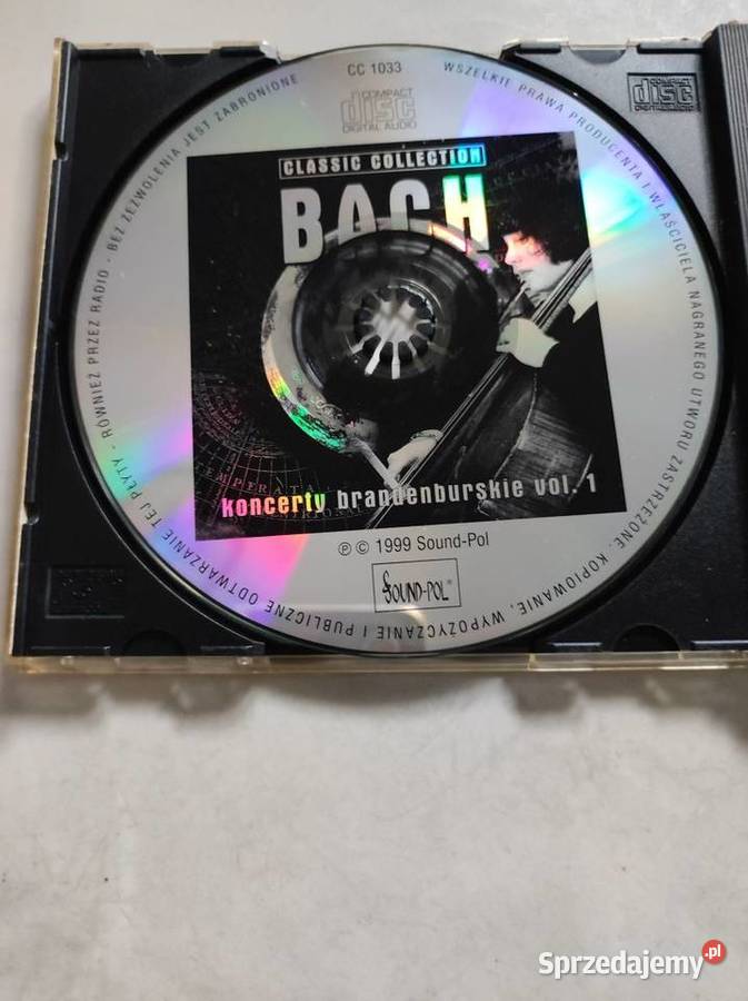 Cd Bach Koncerty Brandenburskie Muzyka Kielce